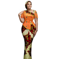 Ensemble Africain Avec Bandeau