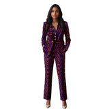 Ensemble Blazer À Simple Boutonnage