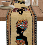 Chemin de Table Africain Marron