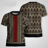 T Shirt Africain Homme Rétro