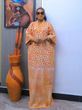 Robe Africaine Maxi Col V