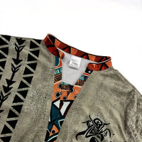 Chemise Henley Motif Africain