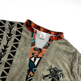 Chemise Henley Motif Africain
