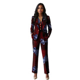 Ensemble Blazer À Simple Boutonnage