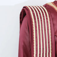 Ensemble Boubou Africain Homme Bordeaux