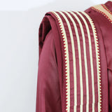 Ensemble Boubou Africain Homme Bordeaux