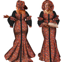 Robe Africaine Sirene Wax