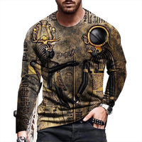 T Shirt Africain Tribal Manche Longue