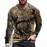 T Shirt Africain Tribal Manche Longue