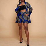 Conjunto de pantalón de mujer de tela africana