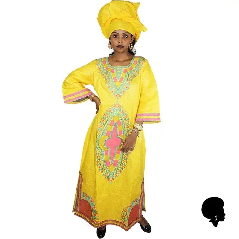 Grand Boubou Brodé Femme