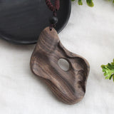 Ancien Collier Africain En Bois Artisanal