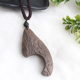 Ancien Collier Africain En Bois Artisanal