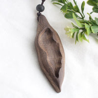 Ancien Collier Africain En Bois Artisanal