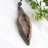 Ancien Collier Africain En Bois Artisanal