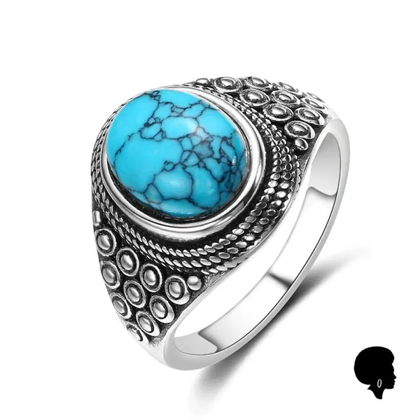 Bague Africaine Argent Homme