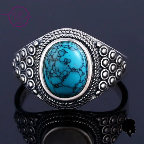 Bague Africaine Argent Homme