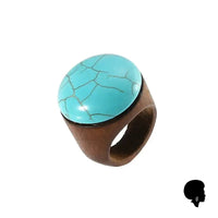 Bague Africaine Bleu