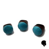 Bague Africaine Bleu