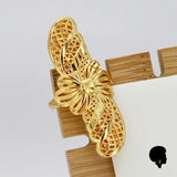 Bague Africaine Fleur en Or