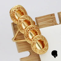 Bague Africaine Fleur en Or