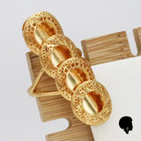 Bague Africaine Fleur en Or