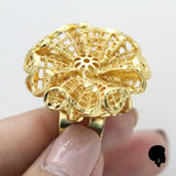 Bague Africaine Fleur en Or