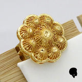 Bague Africaine Fleur en Or