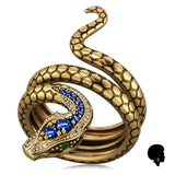 Bague Africaine Serpent