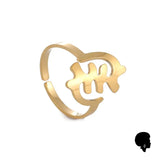 Bague Continent Africain en Or