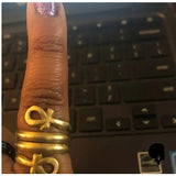 Bague Croix de Ankh en Or