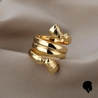 Bague Croix de Ankh en Or