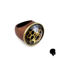 Bague en Bois Africain