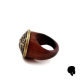 Bague en Bois Africain