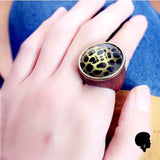 Bague en Bois Africain