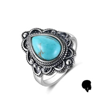 Bague Pierre Turquoise Africaine