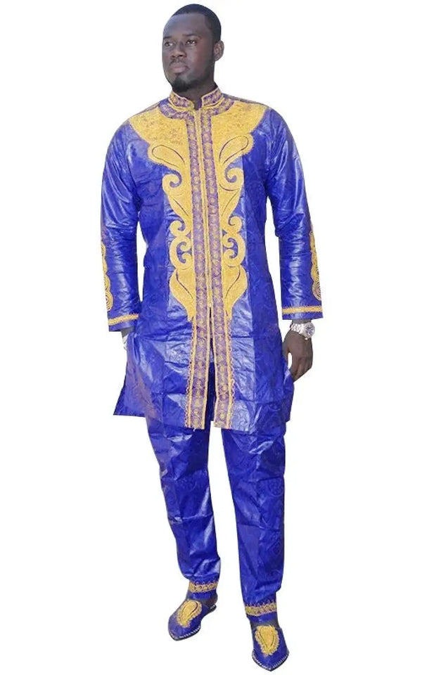 Grand boubou bazin riche homme hot sale