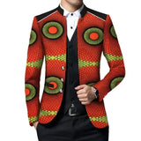 Blazer en Pagne Africain Homme