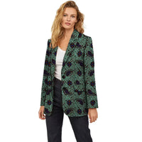 Blazer Femme Tissu Africain