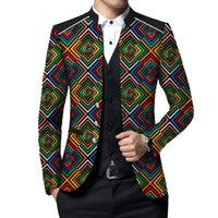 Blazer Tissu Africain Wax