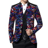 Blazer Wax Africain Homme