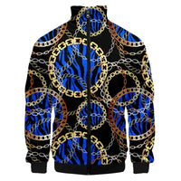 Bombers Africain Homme Noir et Bleu