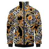 Bombers Homme Wax Motif Léopard