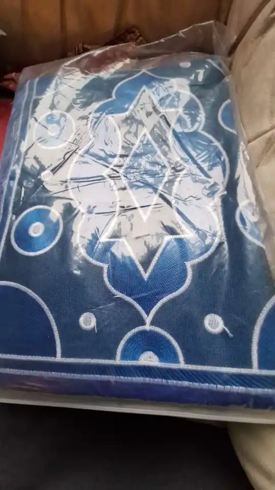 boubou africain bleu