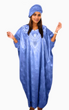 Boubou Africain Couple Bleu Clair