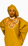 Boubou Africain Couple Ocre