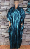 Boubou Africain Femme Jacquard Doré