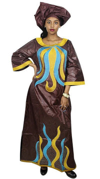 Boda de mujer africana Boubou
