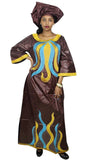 Boda de mujer africana Boubou