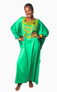 Boubou Africain Femme Tissu Fin